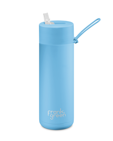 Frank Green Ceramic Reusable Bottle 595ml / 20oz (Sky Blue)